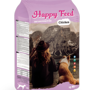 .New Happy Feed Tavuklu Yetişkin Köpek Maması 15kg