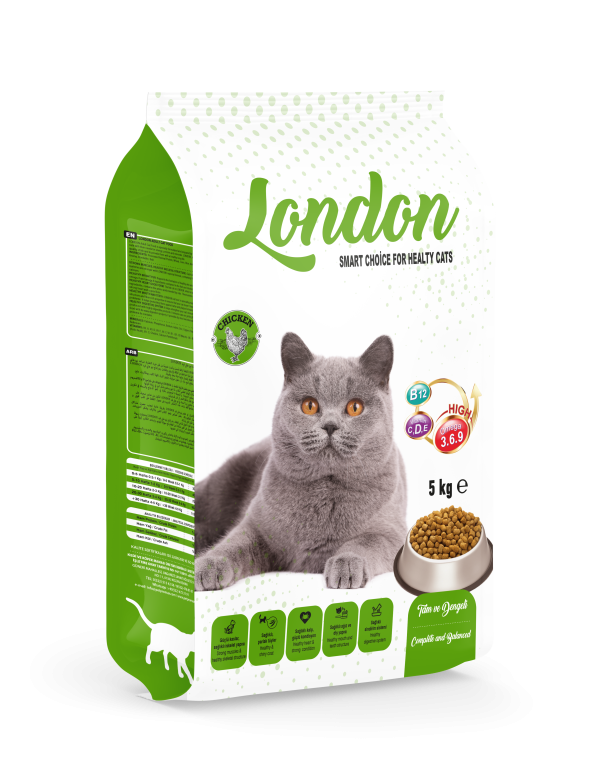 London Tavuklu Yetişkin Kedi Maması 15 Kg | 5 Kg | 1,5 Kg