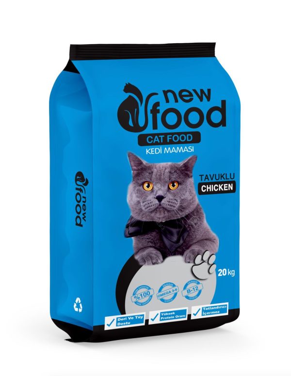 New Food Tavuk Etli Yetişkin Kedi Maması 20 Kg