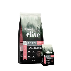 Food Elite Kuzu Etli & Pirinçli Yavru Köpek Maması 15 Kg | 3 Kg
