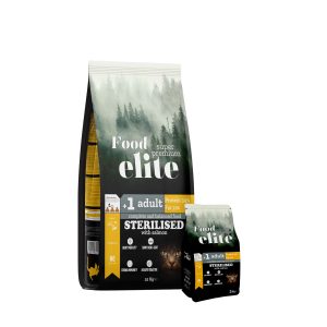 Food Elite Somonlu Kısırlaştırılmış Kedi Maması 15 Kg | 2 Kg