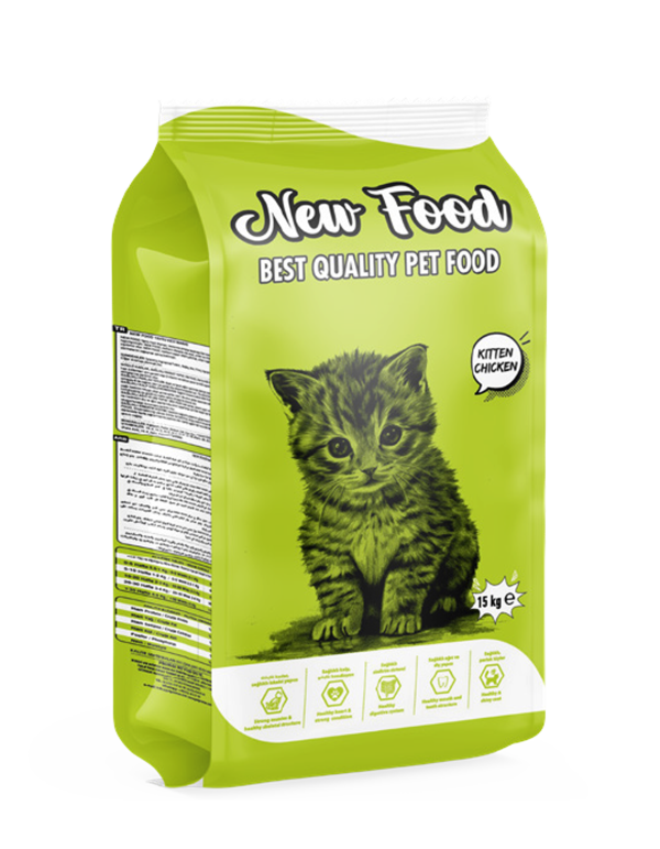 New Food Tavuk Etli Yavru Kedi Maması 15 Kg
