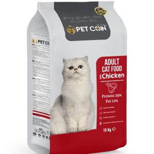 Pet Coin Plus Tavuklu Yetişkin Kedi Maması 15 kg